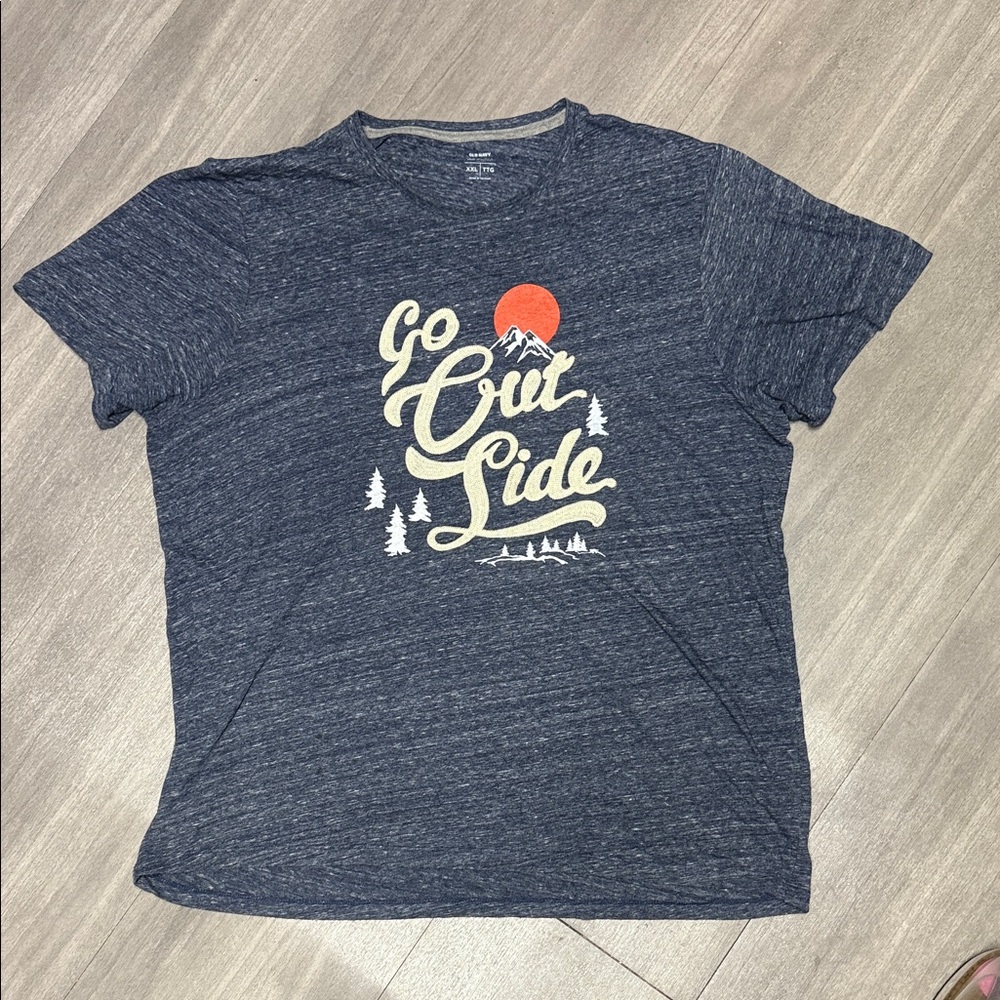 Soft-washed ultra-doux Old NavyMen's Blue T-Shirt